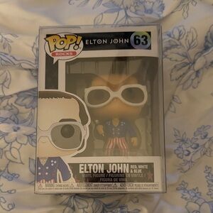 Elton John Red, White, & Blue Funko Pop